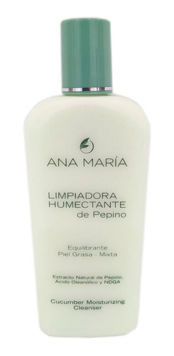 Limpiadora Humectante De Pepino Ana Maria X180ml