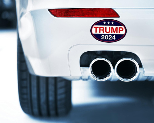 Pegatina Trump 2024 Grande Para Laptop Y Más, 100 Unidades