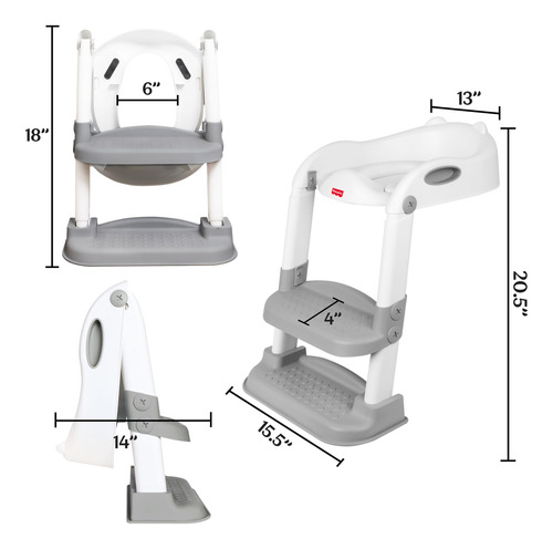 Asiento Y Taburete Para Aprender A Ir Al Baño Fisher-price S