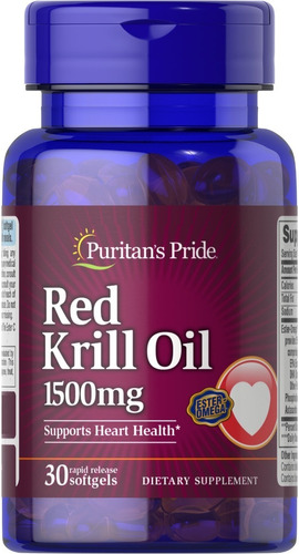 Puritan's Pride | Maximum Strength Red Krill Oil | 1500mg