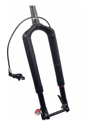 Garfo 29 Susp Tapered Rock Shox Rs1 Carbon 100mm (seminovo)