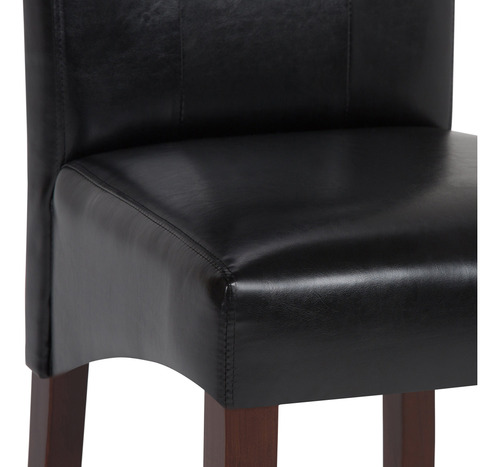 Simplihome Cosmopolitan Parson Juego De 2 Sillas De Comedor Diseño De La Tela Color De La Estructura De La Silla Color Del Asiento