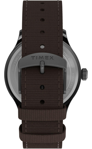Reloj Con Correa Marrón Para Hombre, 43 Mm