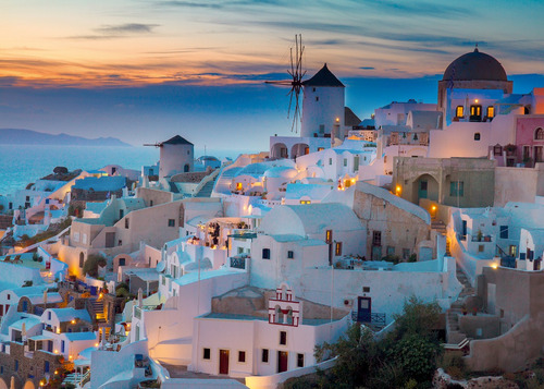 Rompecabezas Santorini 1000pz Ravensburger