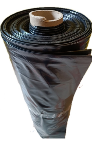 Hule Negro Para Construcción De 4m Ancho X 20m Largo C. 600