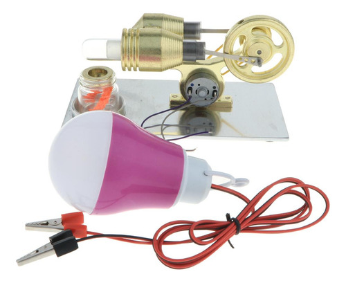 Juguete Modelo De Generador De Electricidad De Volante Con