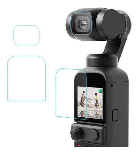 Protector Pantalla Lente Para Camara Dji Osmo Pocket 2 1