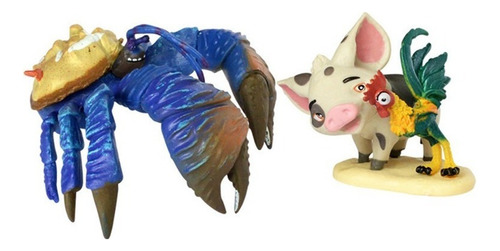 . 10pcs Princess Moana Figura Modelo Juguete Regalo Para