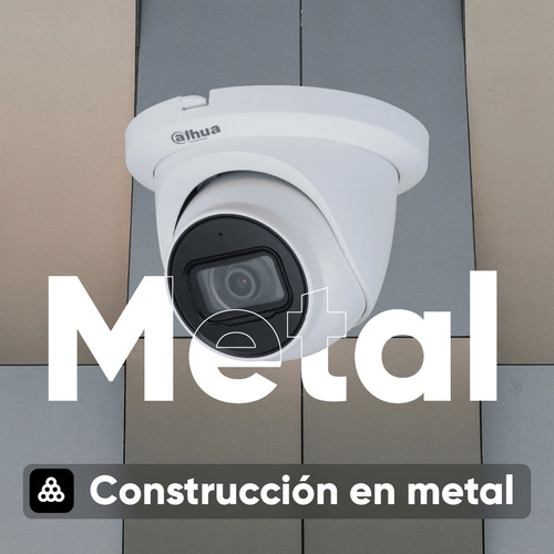 Cámara Ip Domo Dahua Ipc-hdw2831tm-as-s2 8mp Calidad 4k | Lente 2.8mm Con 105° Apertura Ir De 30m Wdr Real De 120 Db | Con Micrófono Y Audio | Certificación Ip67 | Ranura Para Microsd Hasta 256gb