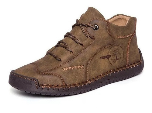 Botas Casuales De Cuero Zapatos Para Hombres