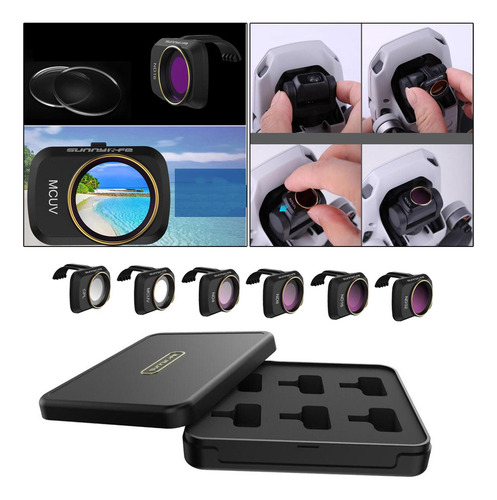 Filtro De Lente Mcuv Cpl Nd Compatible Con Mavic Mini / Mini