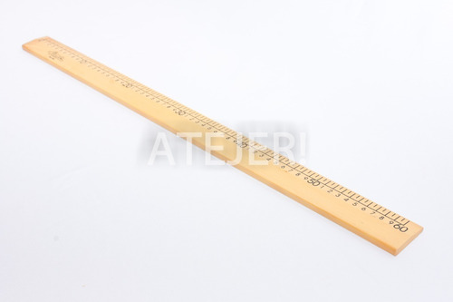 Imagen 7 de 8 de Regla De 60cm Fime De Madera Lustrada