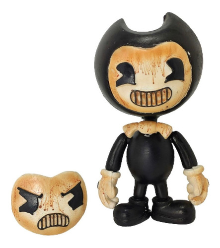 Figura Bendy And The Ink Machine Cafe Fluorescente Brilla