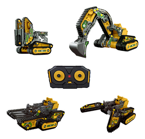 Juguete Carro De Construcción Control Remoto 2.4ghz Bloques 