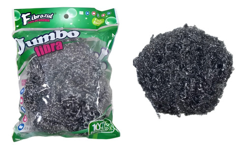 Fibra Jumbo De Acero Inoxidable (24 Piezas)