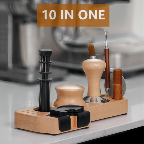Espresso Tamper Station Estación De Bateo Pisón Para Café