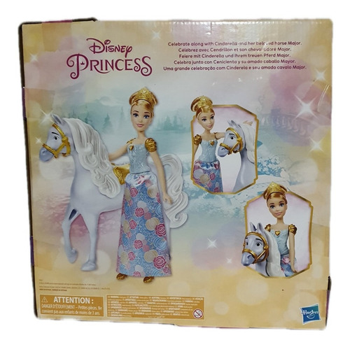 Muñeca Cenicienta Con Mayor - Disney Princesas