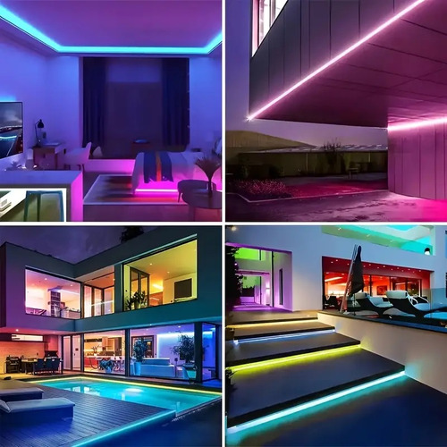 Luces Led Rgb Neon Usb, Control Remoto 20key,ip65 ,para Sala