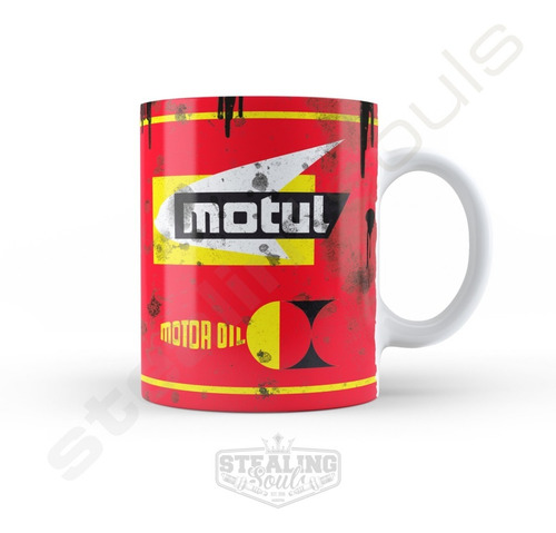 Taza De Porcelana Fierrera - Motul #03 | Motor Oil / Aceite