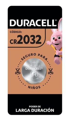 Pila Duracell 2016 Litio 3v Tipo Botón