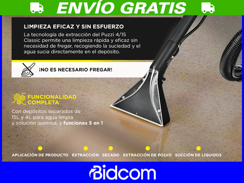 Aspiradora Limpia Tapizados Karcher Puzzi 415
