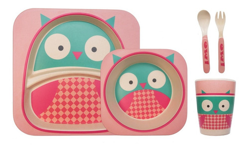 Kit Infantil Bamboo 5 Piezas