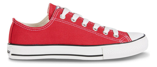 Imagen 2 de 8 de Tenis Discovery Bajo Rojo Unisex Croydon