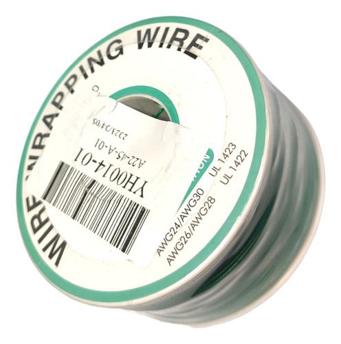 Wire Wrapping Rollo 250 Mts Verde Cable Alambre Soldar
