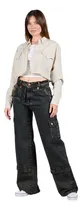 Comprar Wide Leg Cargo Moda Rigido Cenitho Jeans Talle 36-46 Cj15