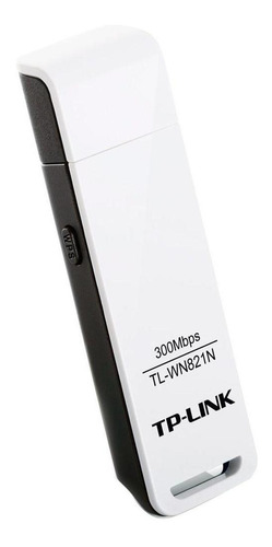 Adaptador Wireless Tp Link Tlwn821n Usb 300m Branco