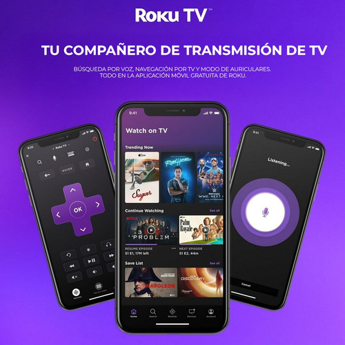 Tcl Pantalla De 75 Pulgadas 4k Uhd Hdr Led Smart Roku Tv