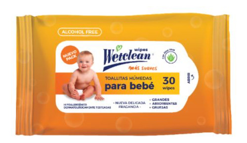 Toallitas Húmedas Wetclean® X 30 Unidades