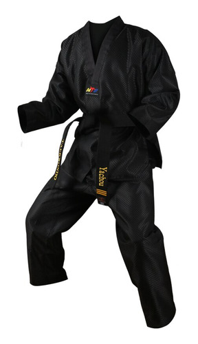 Uniforme De Taekwondo Negro Para Niños, Hombres Y Mujeres, P