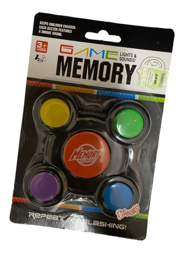 Juego Memoria Game Memory Luz Sonido - Sharif Express