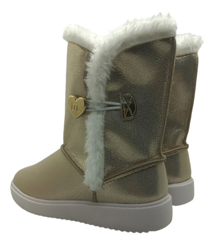 Imagen 3 de 3 de Bota Niña Molekinha 2172104 Bordes Piel