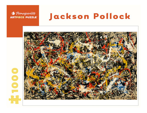 Rompecabezas 1000 Piezas De Jackson Pollock Convergence