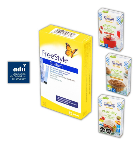 Freestyle Optium X50 Tiras Glucosa En Sangre | Diabetes  Adu