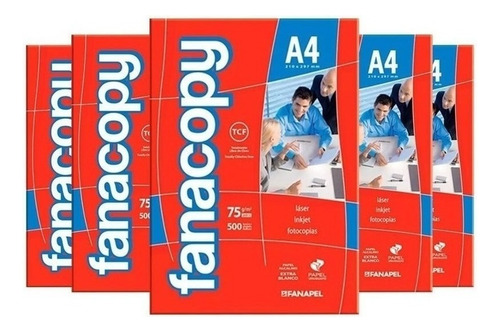 Papel Fanacopy Carta 500 Hojas (min 50)