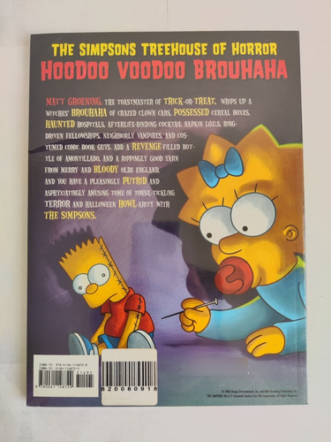 Simpsons Treehouse Casita Horror Voodoo Brouhaha Comic (Usado)