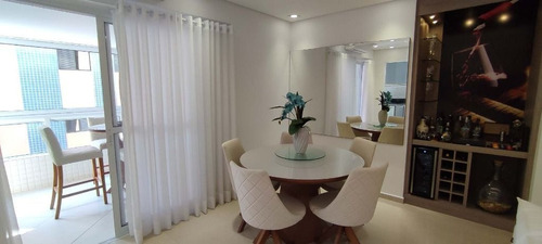 Imagem 13 de 30 de Apartamento Vista Mar E Porteira Fechada Com 2 Dormitórios À Venda, 106 M² Por R$ 1.120.000 - Aviação - Praia Grande/sp - Ap3389