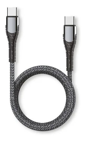 Imagen 1 de 4 de Cable De Carga Usb C A Usb C Pd 65w 2 Metros - Cofolk