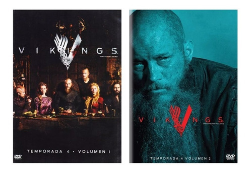 Vikingos Vikings Temporada 4 Cuatro Completa Parte 1 Y 2 Dvd