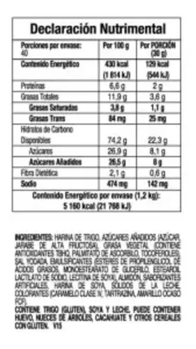 Galletas Maravillas Gamesa Clasicas 12 Paketines De 100g C/u