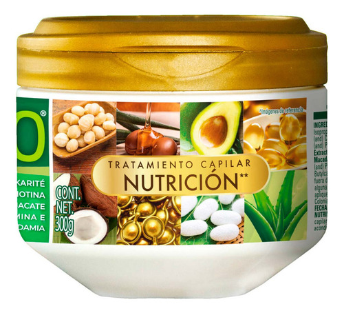 Tratamiento Capilar Nutribela10 Nutrición 300g