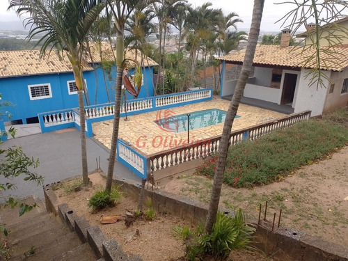 Imagem 5 de 11 de Chácara Itupeva Bairro Da Mina 1228m2 De Área Total E 436m2 Área Útil 4 Dorms 1 Suite Com Piscina - Estuda Permuta - Ch00039 - 70801663