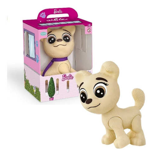 Cachorro Pet Da Barbie Honey Hora Do Passeio 20cm +acessório