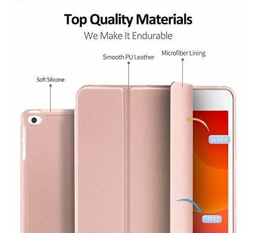 Imagen 3 de 8 de Nuevo Estuche iPad 10.2 2019 Con Portalapices, Estuche De Cu