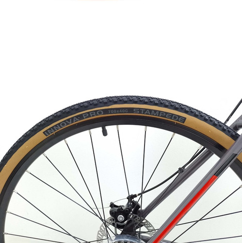 Bicicleta Radical Mountain 700c Cx 1.0 Negro/gris