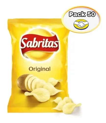Papas Fritas Sabritas Originales Pack Caja 50 Piezas Mayoreo en venta ...