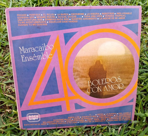 Vinilo Maracaibo Ensemble , 40 Boleros De Amor  